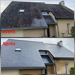 Nettoyage toiture à Angers